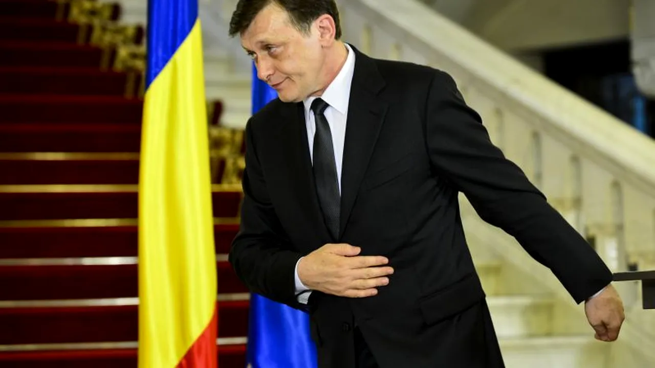 Antonescu: Nu voi participa la ședința de Guvern de miercuri