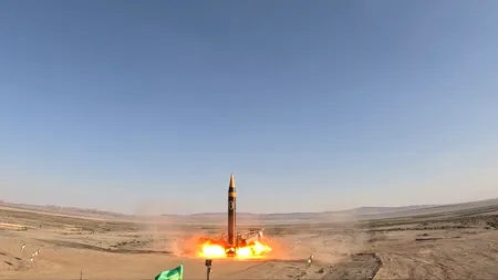 Iranul a testat o nouă RACHETĂ balistică. Mișcarea, văzută ca o amenințare la adresa Israelului