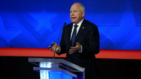 DEZBATERE SUA. Tim Walz folosește atacul Iranului asupra Israelului pentru a-l critica pe Trump: „Nu este ce avem nevoie acum”