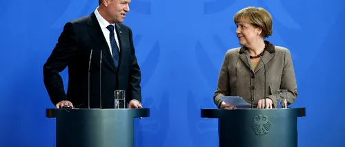 Iohannis, la Berlin. Merkel: „Vom vorbi cu partenerii noștri europeni despre aderarea României la Schengen