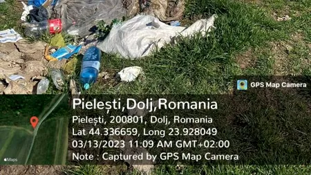 FOTO: Șase primării din județul Dolj, amendate de comisarii Gărzii de Mediu. Principalele probleme depistate