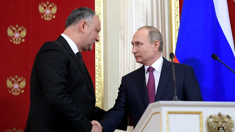 Mesajul lui Igor Dodon, după ce Putin a câștigat al patrulea mandat de președinte: Rusia a devenit un simbol al speranței 