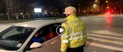 FILTRE ale Brigăzii Rutiere. Ce pățesc bucureștenii care nu respectă restricțiile impuse de Ordonanța Militară (VIDEO)