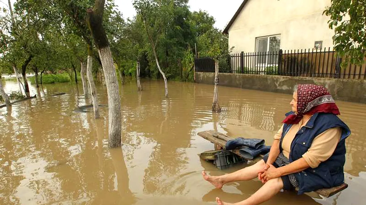 Codul portocaliu de inundații, extins în Timiș, Caraș-Severin și Mehedinți
