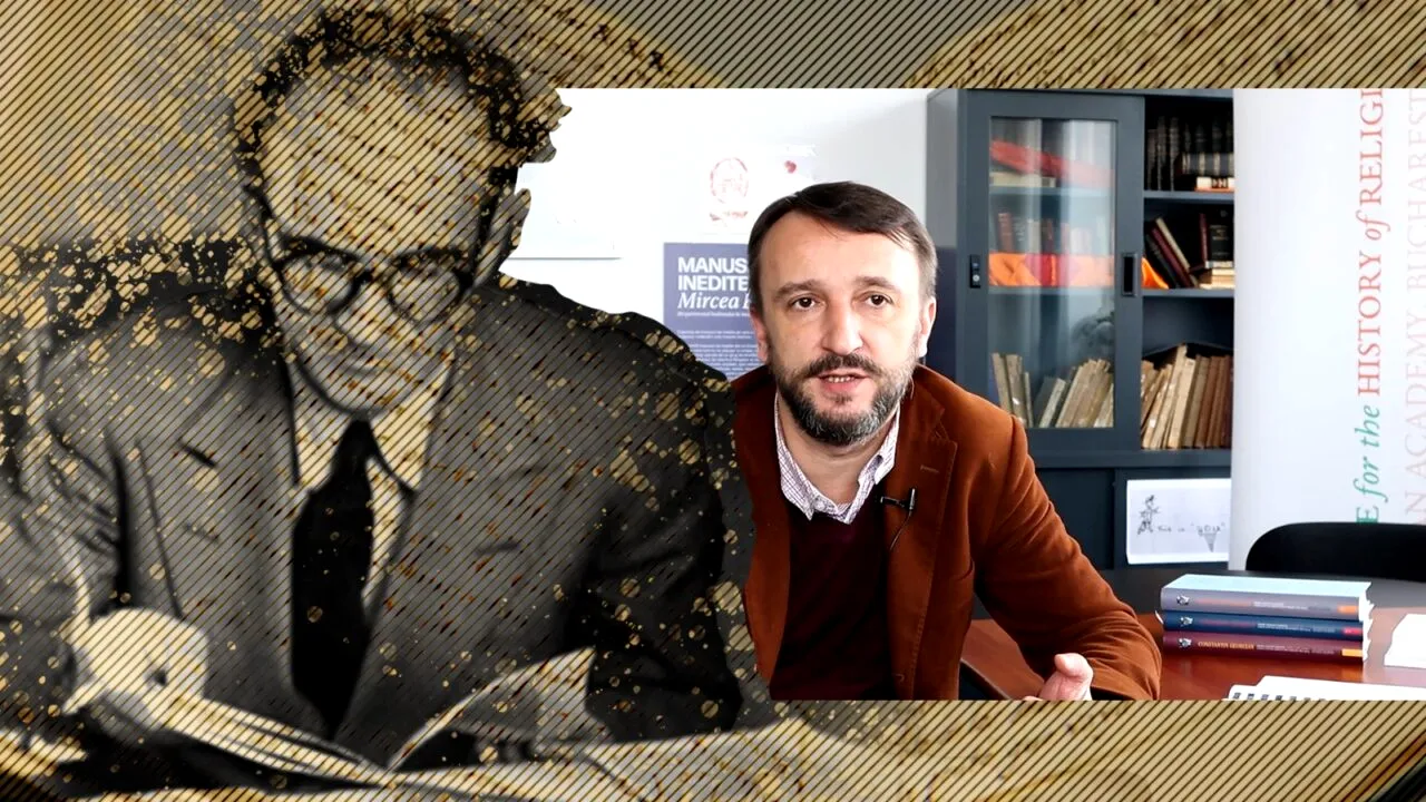 EXCLUSIV VIDEO| Manuscrise de tinerețe ale lui Mircea Eliade, salvate de la pierdere definitivă. Eugen Ciurtin: ”Arhiva reprezintă istoria minții lui”