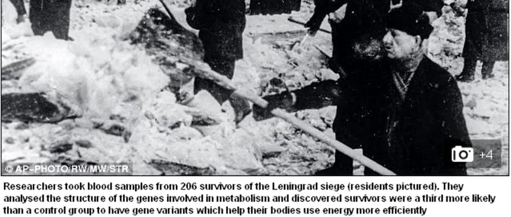 1,5 milioane au murit, 1,5 milioane au supraviețuit în timpul asediului Leningradului. Descoperirea incredibilă făcută azi de cercetători după ce au recoltat mostre de la 206 de ruși supraviețuitori