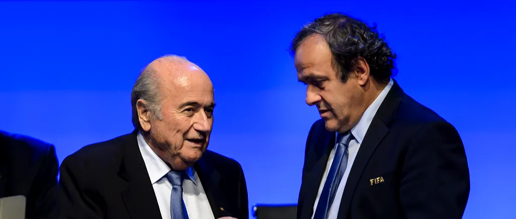 Blatter și Platini, investigați pentru o plată făcută în 2011. Pentru ce a primit francezul aproape 2 milioane de euro