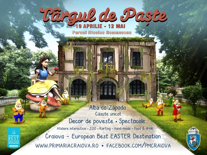 Târgul de Paște din Craiova, Primăria Municipiului Craiova, Facebook 