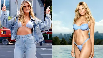 Heidi Klum – Apariții FOTO incendiare în blugi și bikini: Actrița, care a împlinit 52 ani, impresionează cu colecția ținutelor de vară