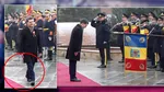 Nicușor Dan, o nouă gafă de Ziua Unirii. A mers pe lângă covorul roșu la ceremonia oficială