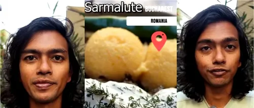 Cum a reacționat un turist american după ce a mâncat pentru prima dată SARMALE, într-un restaurant din București