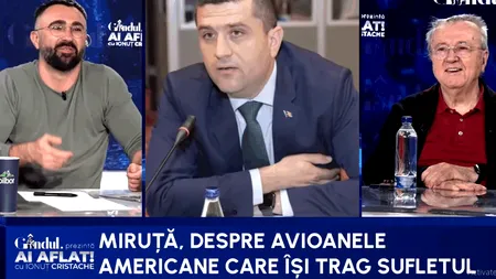 Cristoiu îl ridiculizează pe Miruță: ”Nici Eminescu, nici Macedonski, n-am mai întâlnit în literatură așa metaforă/Trebuie să-l facem poet național”