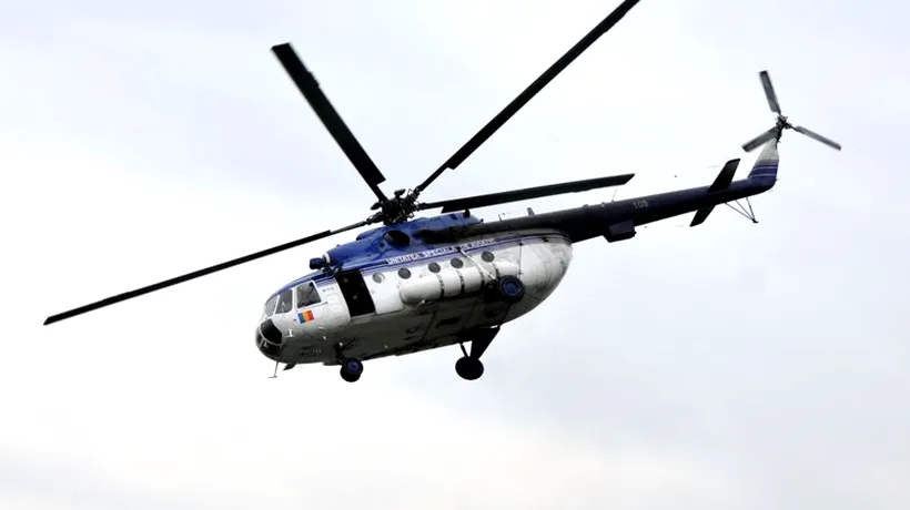 Trei elicoptere ale MAI au decolat spre județele Brăila, Buzău și Galați