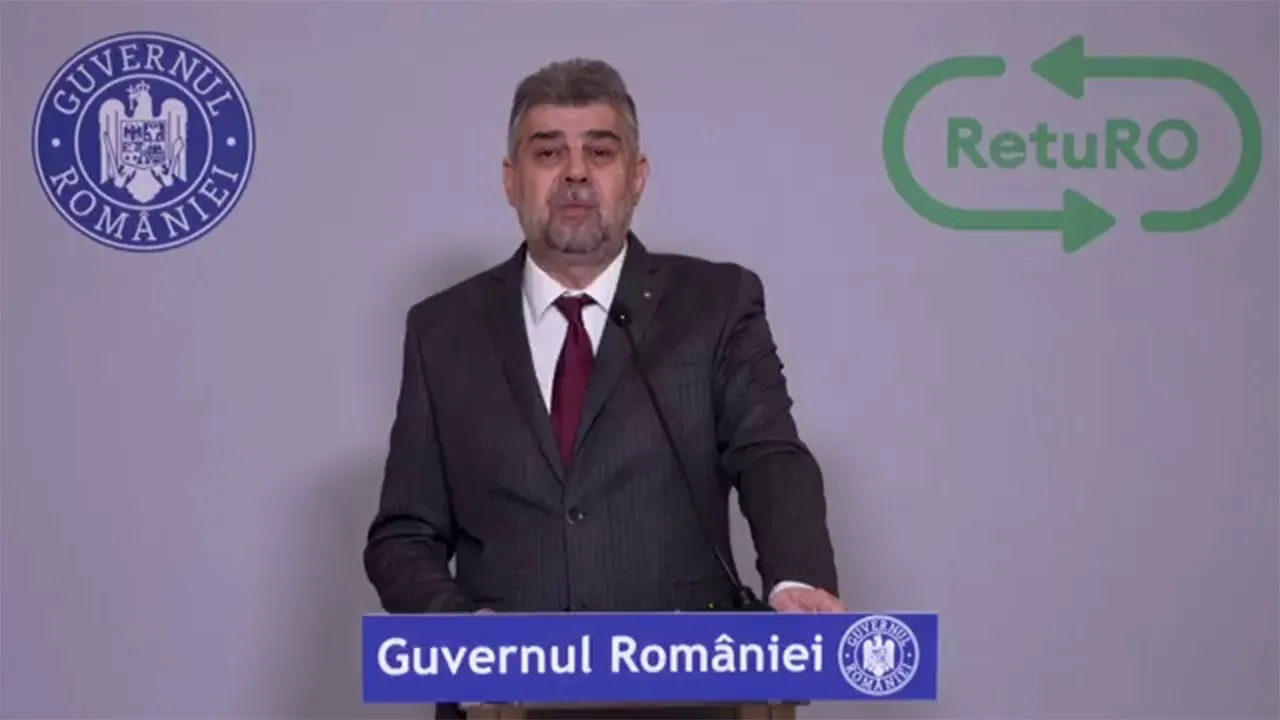 VIDEO | Primul centru RetuRO, inaugurat la Cluj/ Ciolacu: SGR va fi al doilea cel mai mare astfel de sistem din Europa, după Germania
