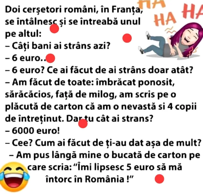 Bancul de joi | Cum fac bani cerșetorii români din Franța