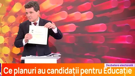 Nicușor Dan și-a prezentat diploma de BAC. Ce spune despre salariile profesorilor