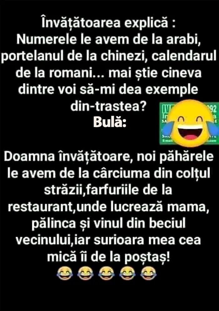 BANC | Bulă, învățătoarea și proveniența