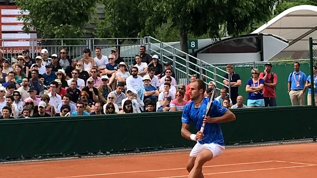 Marius Copil, după o victorie în trei seturi în calificări la Roland Garros: Este greu să joci împotriva unui puști