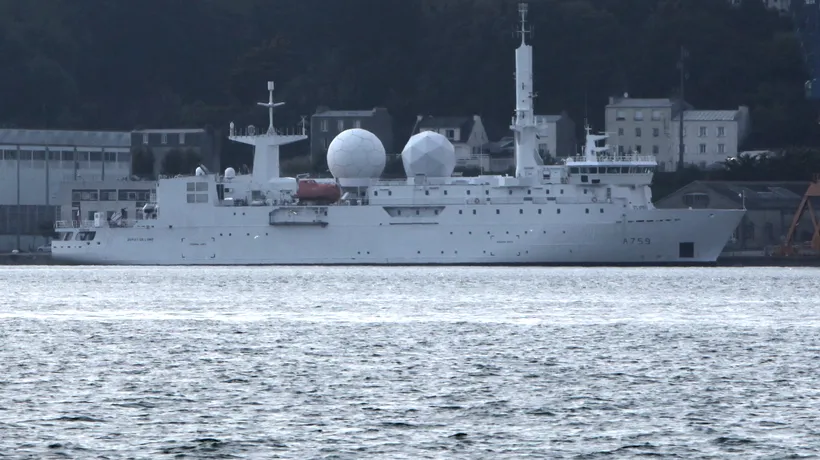 O navă militară franceză a intrat, miercuri, în Marea Neagră