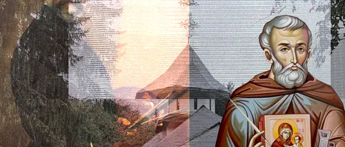 EXCLUSIV VIDEO | Povestea schitului fără trecut, pictat de Michelangelo de România. Cum a ajuns celebrul pictor să fie canonizat