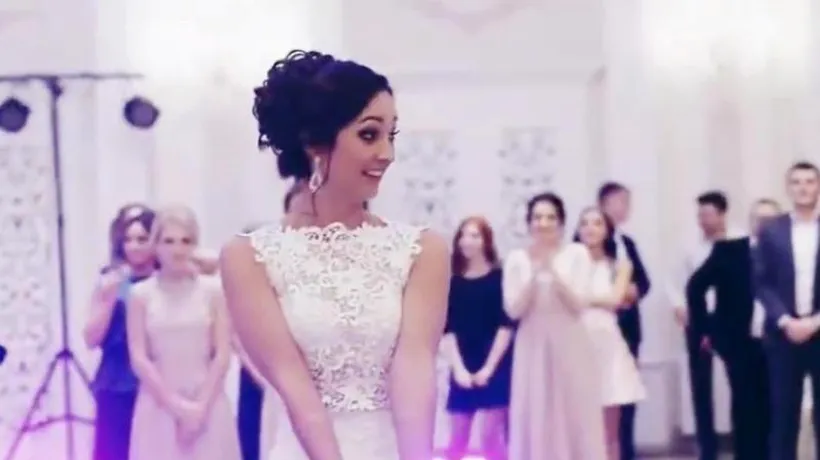 Moment emoționant la o nuntă din Chișinău. Ce s-a întâmplat după ce mireasa a aruncat buchetul