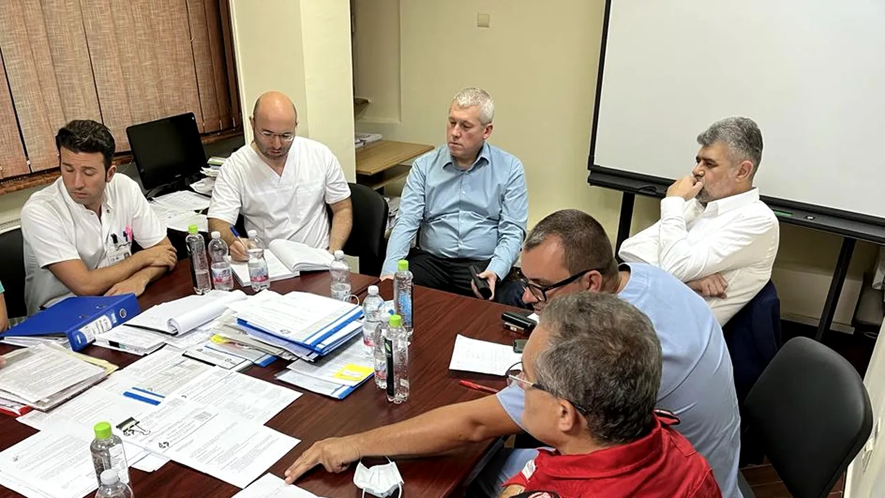 Premierul Marcel Ciolacu participă la celula de criză după explozia de la Crevedia