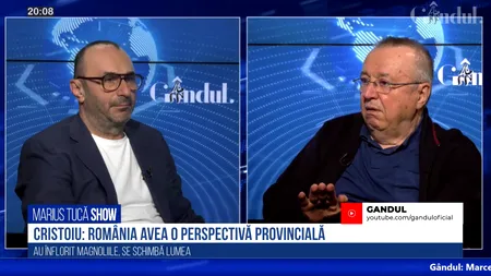 VIDEO | Ion Cristoiu: „România este de partea binelui, dar nu are o perspectivă planetară”