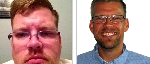 Schimbarea uimitoare prin care a trecut un bărbat de 150 de kilograme în doar un an - FOTO