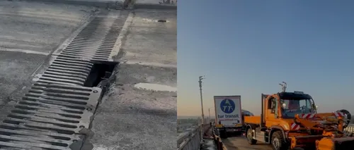 VIDEO | CNAIR, după accidentul unui TIR turcesc care a blocat Podul Prieteniei: ”S-a produs din cauza bulgarilor, nu întrețin partea lor de pod!”