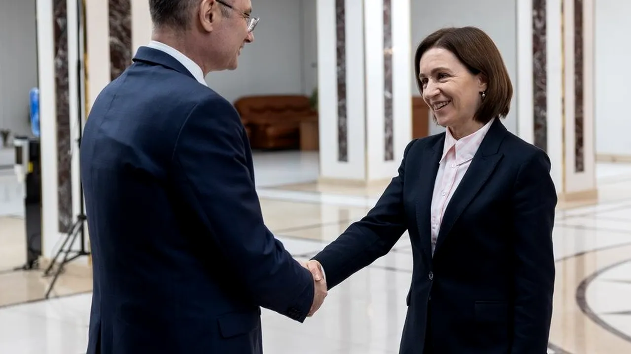 Luca Niculescu, întâlnire cu Maia Sandu la Chișinău: „România își menține angajamentul ferm de a susține Republica Moldova pe toate liniile”