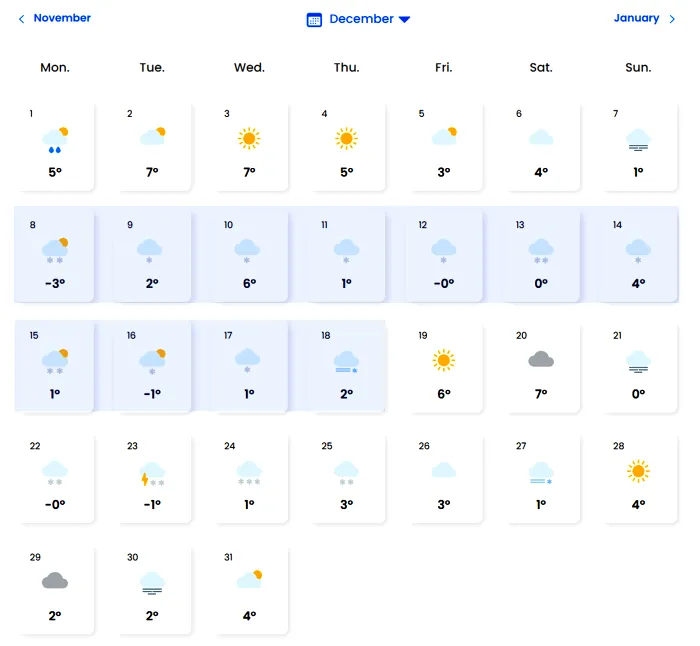 11 zile consecutive de ninsori în aceste orașe din România, potrivit meteorologilor EaseWeather