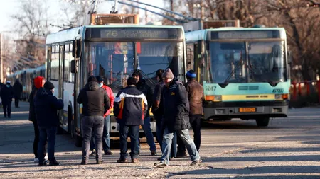 Ce salarii au șoferii de autobuze de la STB care au intrat joi în grevă și au blocat Bucureștiul