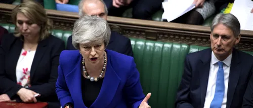 Camera Comunelor RESPINGE din nou Acordul Brexit / Ce opțiuni sunt, potrivit premierului Theresa May / Reacția UE 
