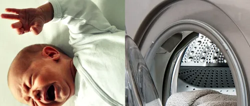 Un bărbat a băgat un bebeluș de 13 luni în uscătorul de rufe și a apăsat butonul de pornire. Agresorul ar fi trebuit să aibă grijă de fetiță