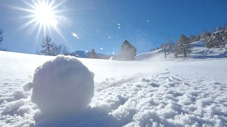 VREMEA în România, 16 ianuarie. Temperaturi ridicate în sud și est. Unde sunt așteptate precipitații și ninsori slabe