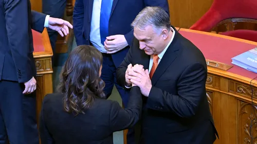 FOTO | Ungaria are, pentru prima dată în istorie, o femeie în funcția de președinte. Cine este Katalin Novak și ce legături are cu Viktor Orban