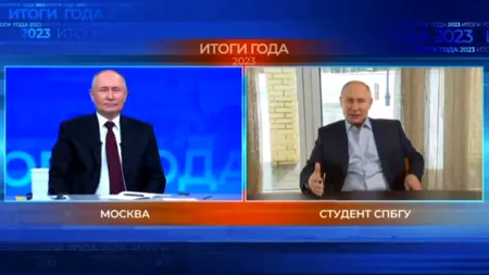 VIDEO | Dialog între președintele rus și un Vladimir Putin generat de inteligența artificială: „Ești prima mea sosie”