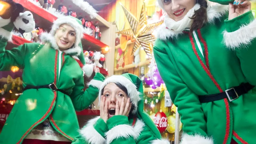 (P) Caravana Coca-Cola răspândește magia Crăciunului în călătoria sa prin România
