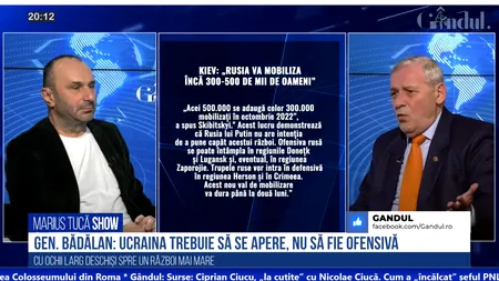 VIDEO | Gen. (R) Eugen Bădălan: „Ucraina trebuie să se apere. Nu este în măsură să mai desfășoare vreo acțiune ofensivă”