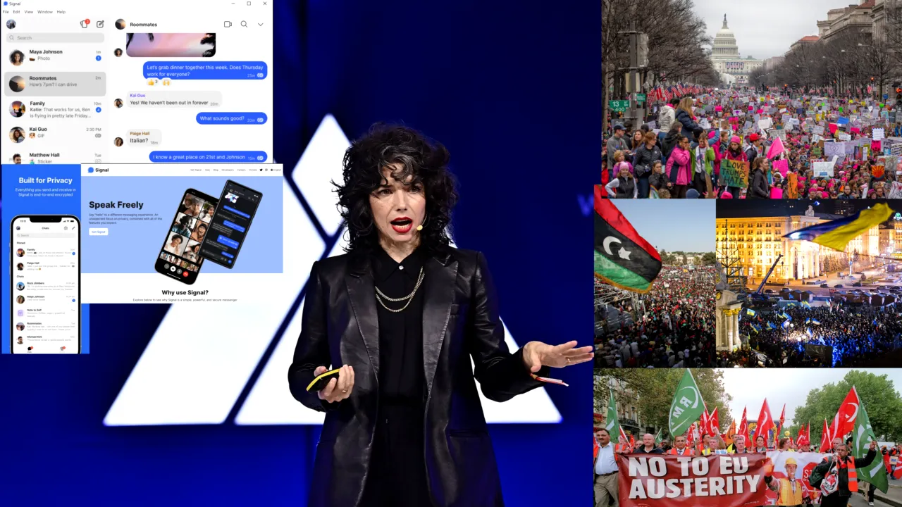 Integritatea celebrei aplicații SIGNAL ar fi pusă în pericol tocmai de șefa consiliului de administrație, Katherine Maher