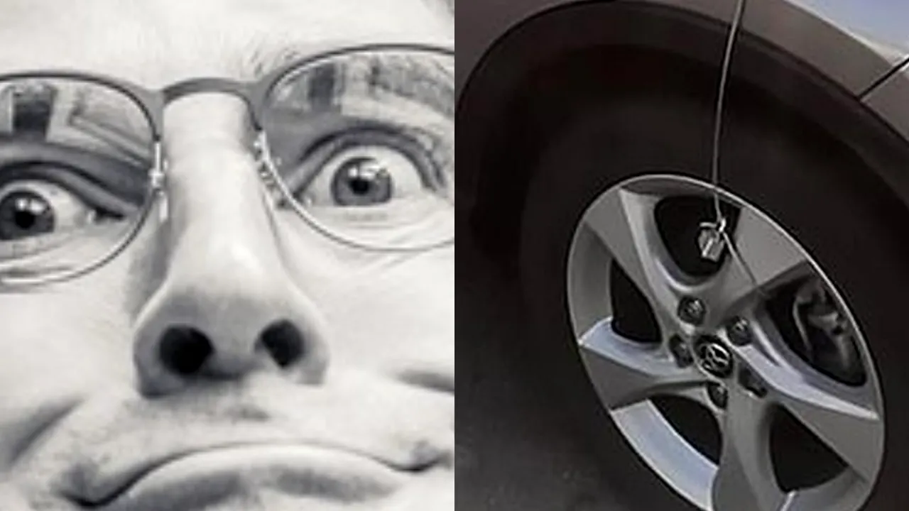 Metoda bizară prin care un șofer își protejează Toyota nouă de zgârieturi: „Cred că și-a dat toți banii pe ea