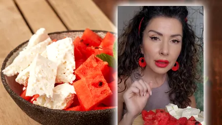 Ce se întâmplă în organism dacă mănânci pepene roșu cu brânză, potrivit lui Carmen Brumă. Cât de sănătoasă este combinația alimentară