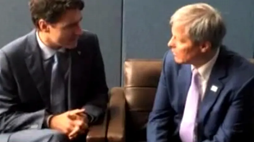 Cioloș s-a întâlnit cu premierul Canadei. Când ar putea scăpa românii de vize