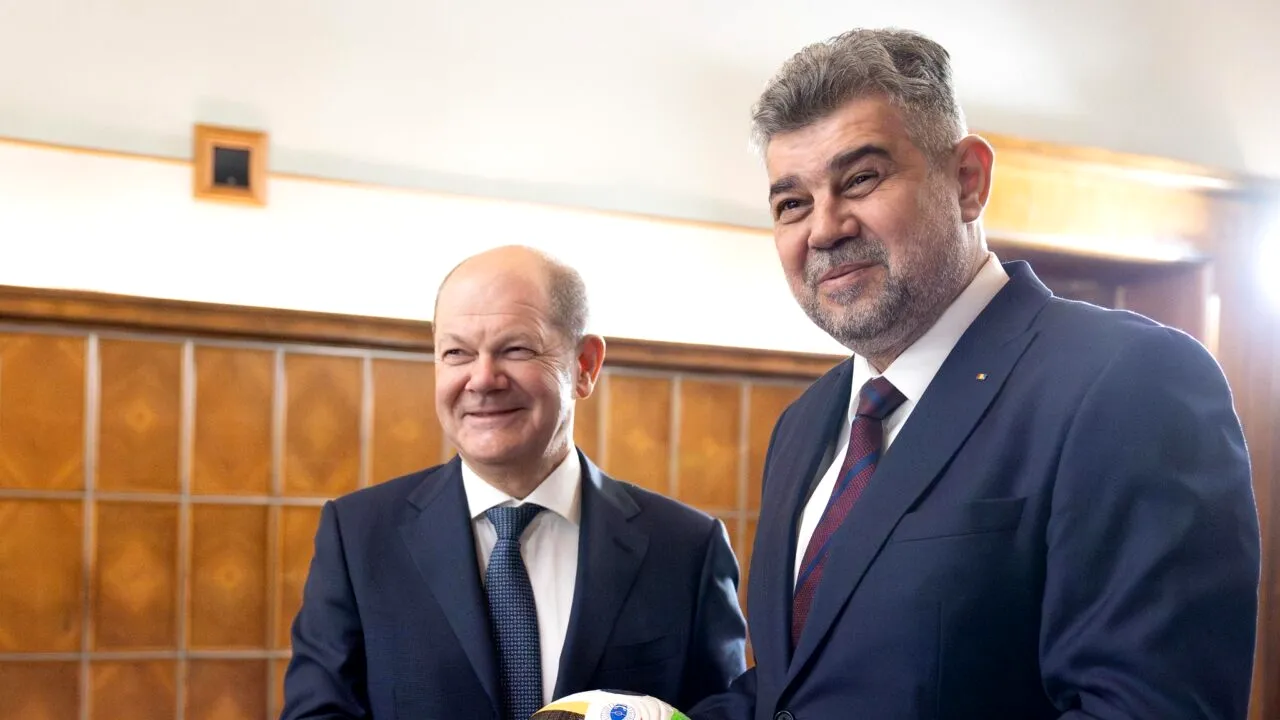 Premierul susține Naționala, la EURO 2024, direct din tribune/ După, Marcel CIOLACU sărbătorește 25 de ani de relații româno-bavareze