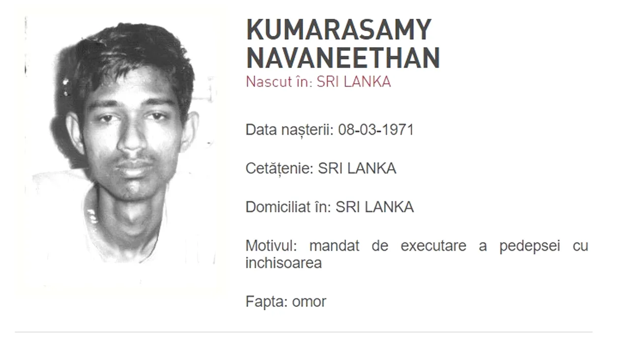 Bărbat condamnat pentru omor, adus în țară după 33 de ani de la comiterea faptei