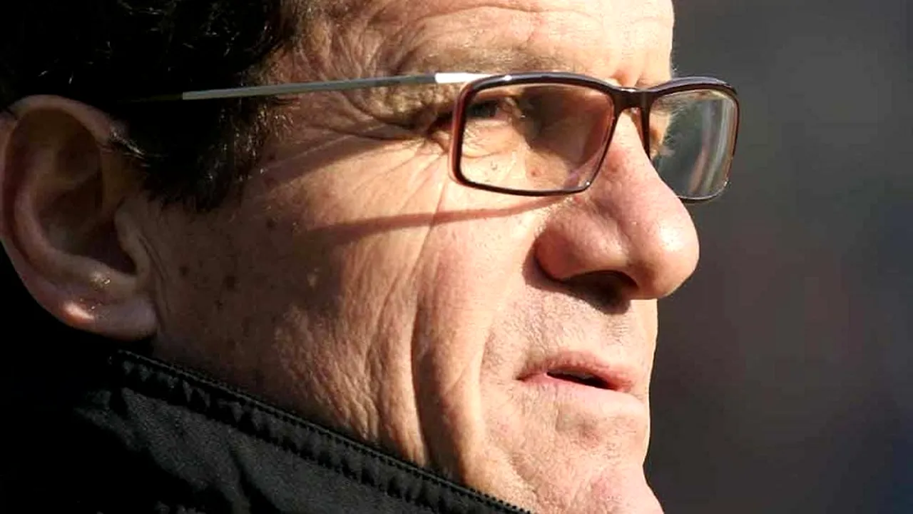Fabio Capello va prelua săptămâna viitoare naționala Rusiei 
