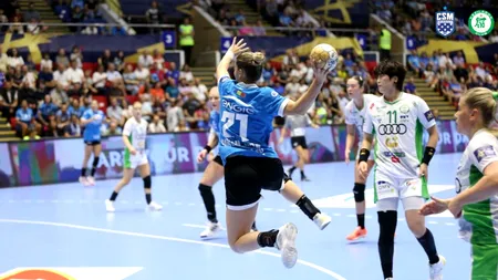 CSM București, fără VLAGĂ cu Gyor! Nou eșec pentru echipa lui Adi Vasile în Liga Campionilor la handbal feminin