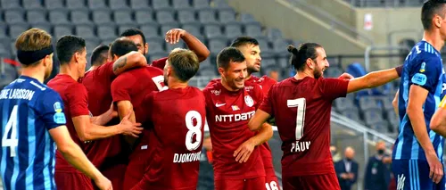 CFR Cluj s-a calificat în play-off-ul Europa League, după o victorie la limită în Suedia