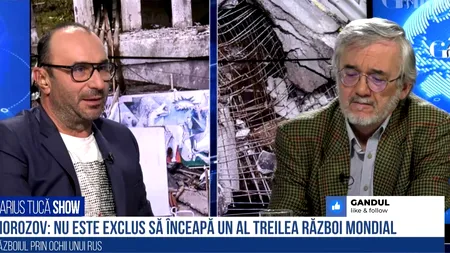 VIDEO Nikolai Morozov, jurnalist rus, despre scenariul celui de-al Treilea Război Mondial: „Bine nu va fi! E o întrebare gravă, iar răspunsul va fi și el grav. Nu este exclus, se face totul ca acest război...