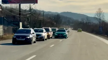 VIDEO | Cum arată DN1 la ora asta? Se circulă „bară la bară” pe sensul spre Sinaia/ INFOTRAFIC: Folosiți rute alternative